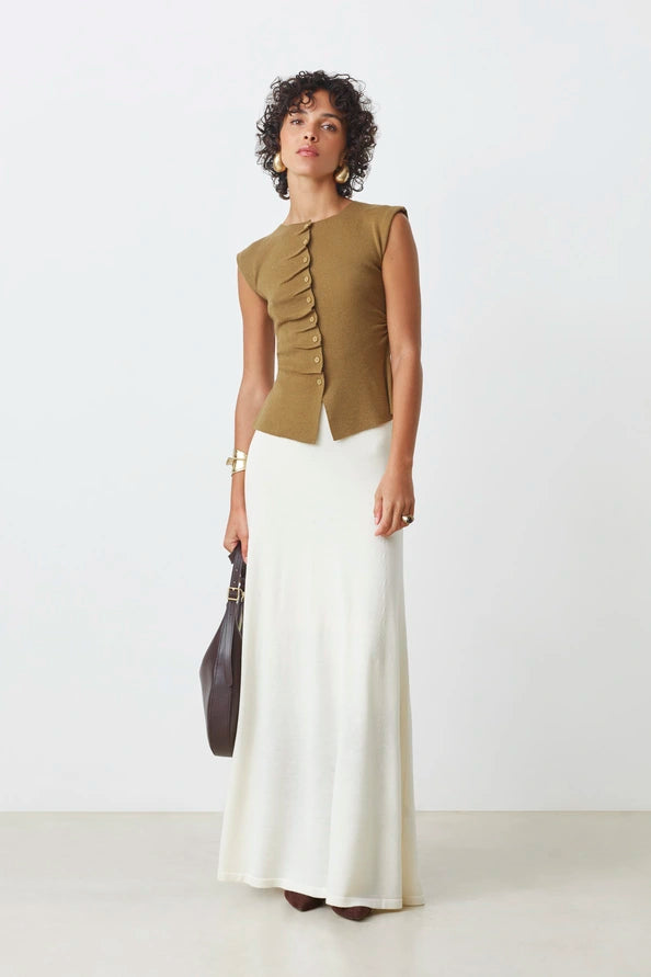 Suncoo Pagni Knit Top - Camel