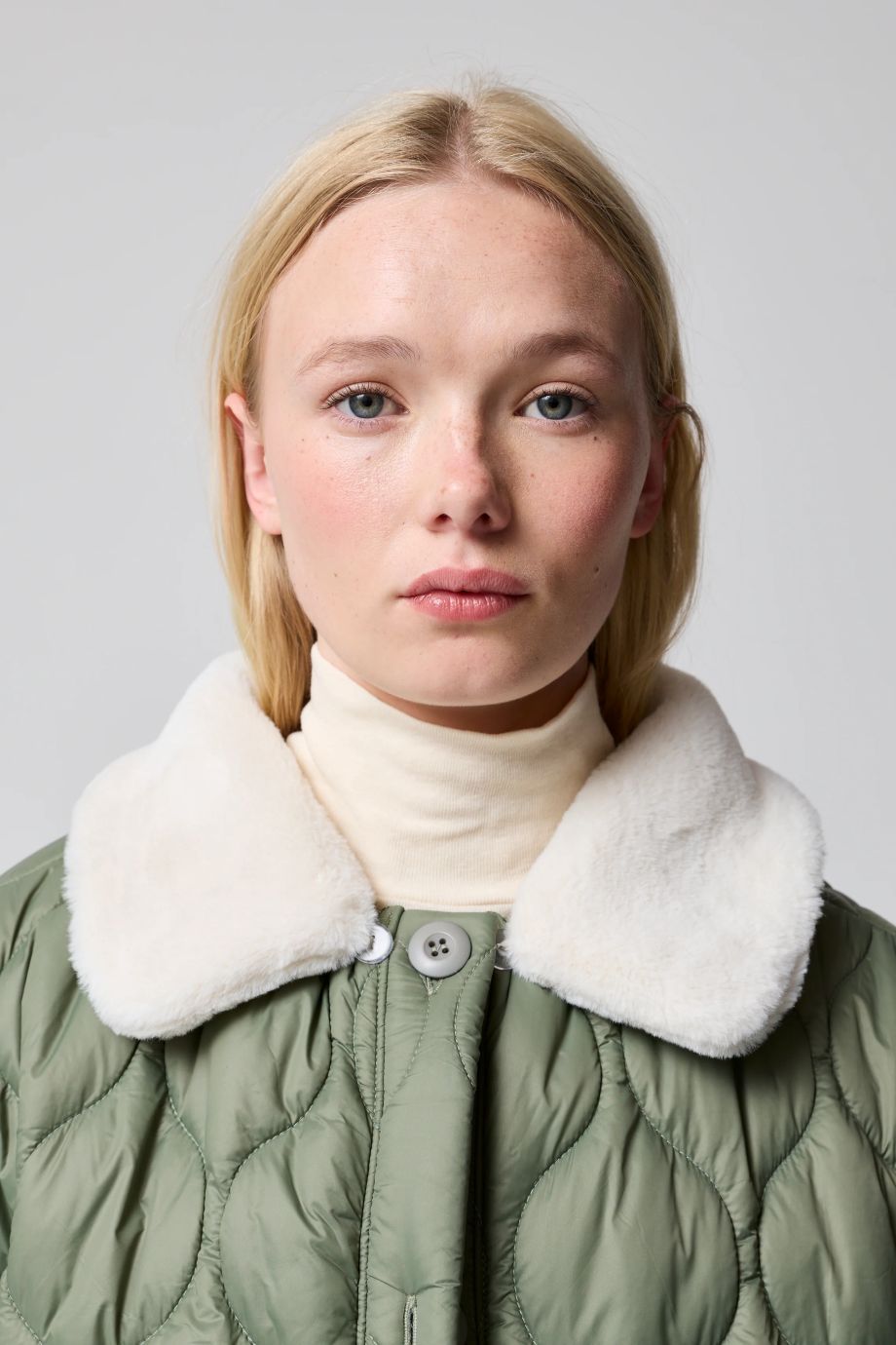 Asher Bavena Bomber Jacket - Military Green