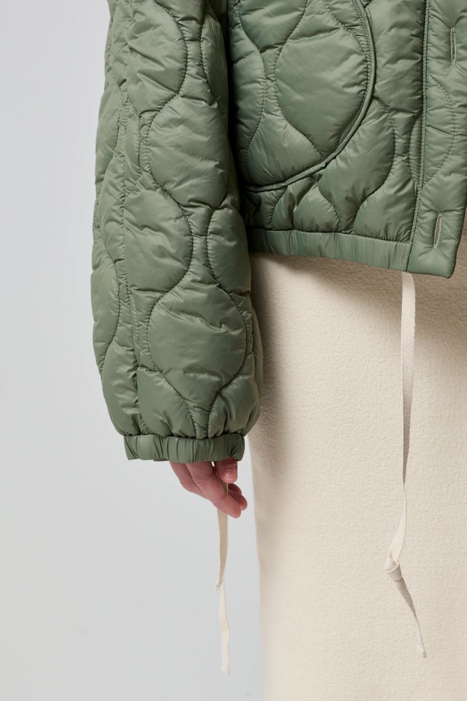 Asher Bavena Bomber Jacket - Military Green