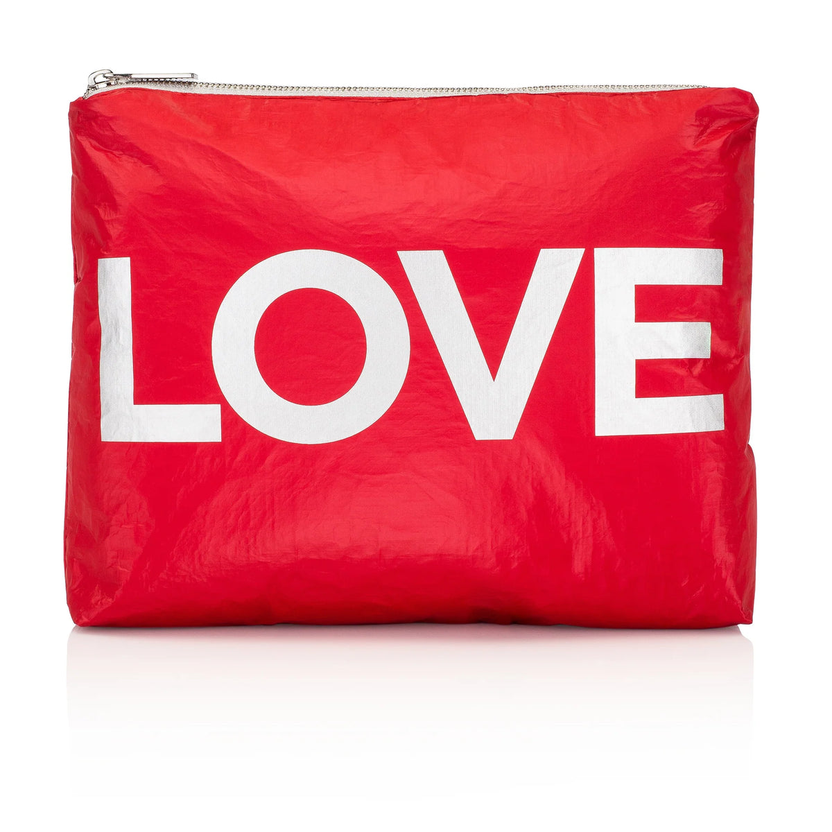 Hi, Love Set of Two Love Pouches - Red