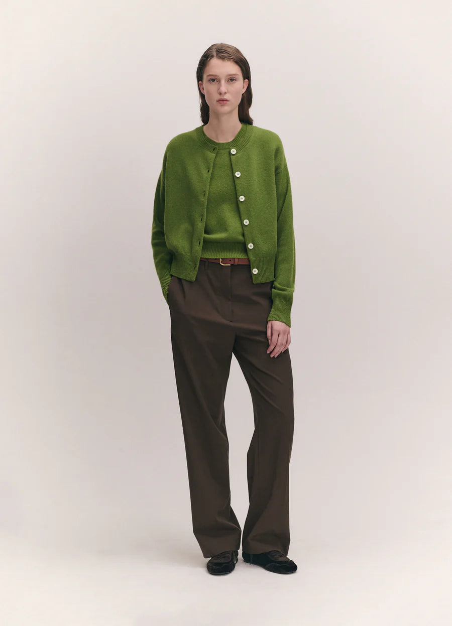 &Daughter Ada Cardigan - Green