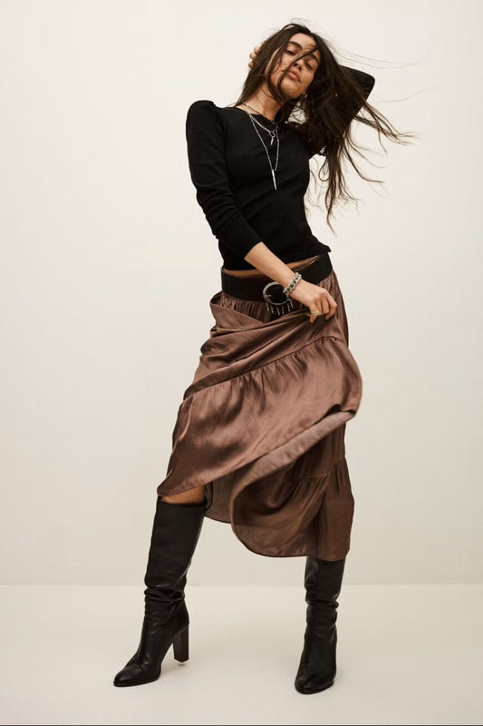 ba&sh Camyla Skirt - Pink