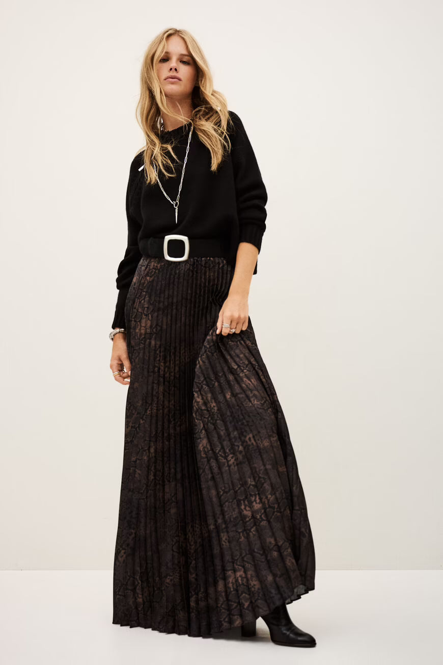 ba&sh Spice Skirt - Marron