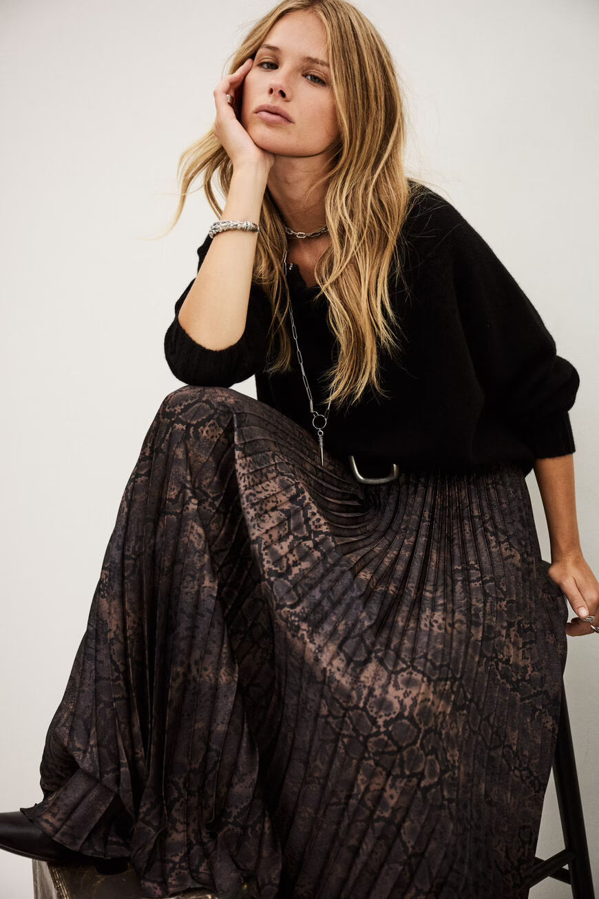 ba&sh Spice Skirt - Marron
