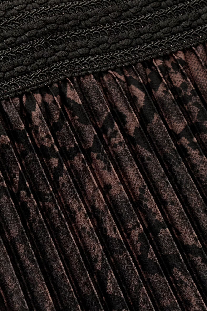 ba&sh Spice Skirt - Marron