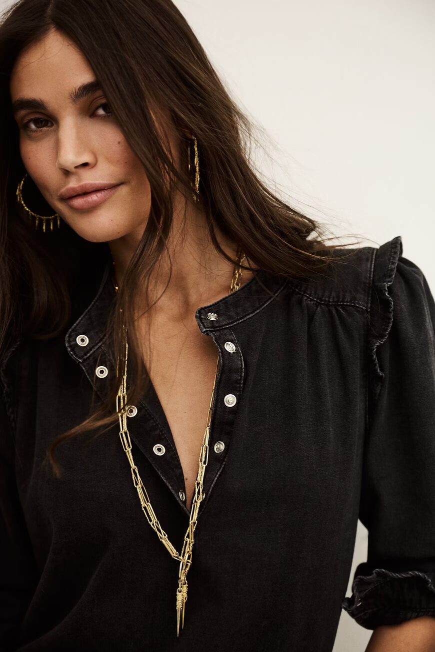 ba&sh Mio Top - Blackstone