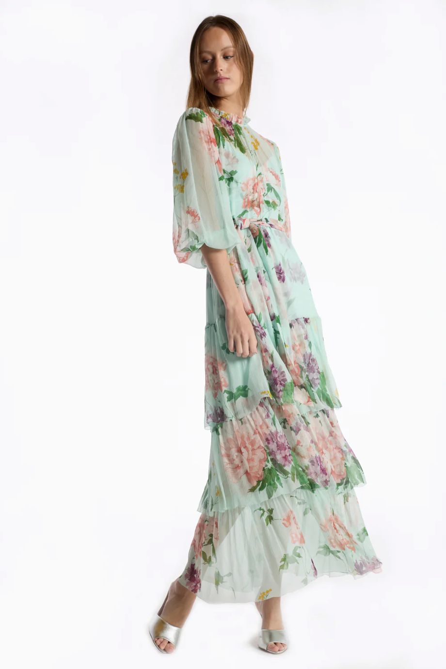 Christy Lynn Sara Dress - Tranquility Mint