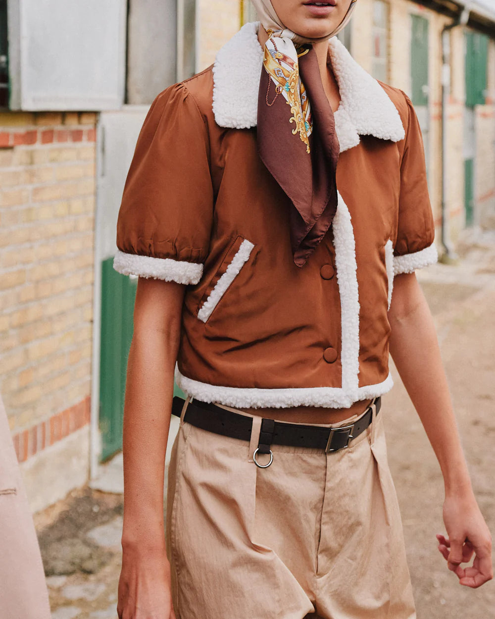 Baum und Pferdgarten Jessi Top - Camel/Creme