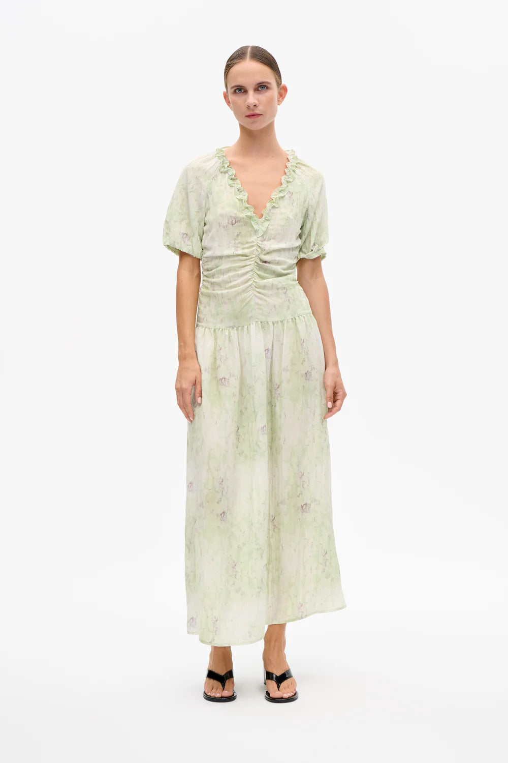 Baum und Pferdgarten Abelline Dress - Distorted Green Flower