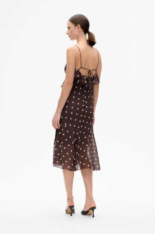 Baum und Pferdgarten Allis Dress - Coffee Bean Dot