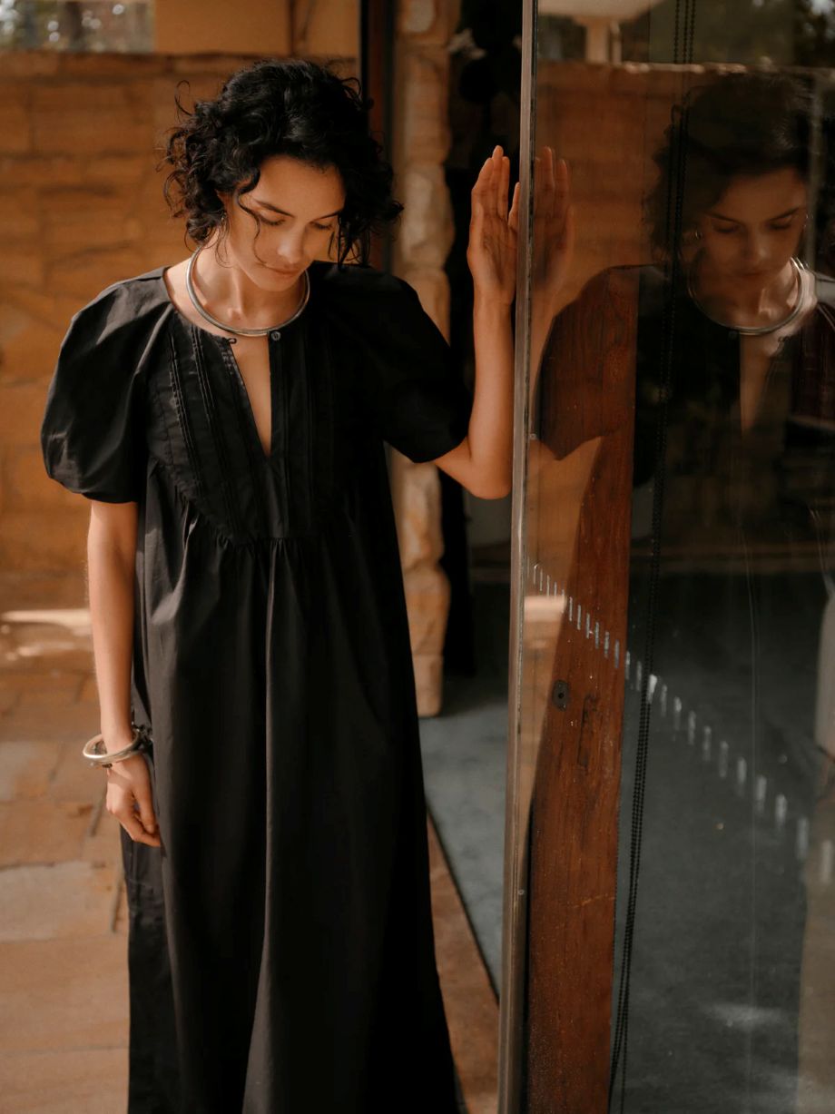 Foemina Raven Dress - Black