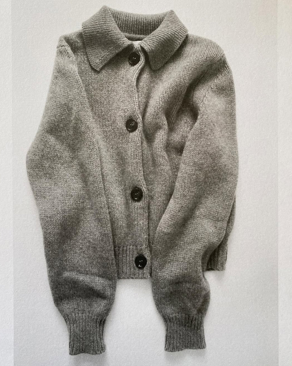 &Daughter Winnie Collared Jacket - Grey