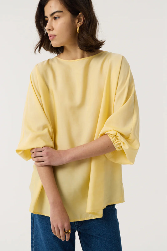 AKYN Arabella Top - Butter Yellow