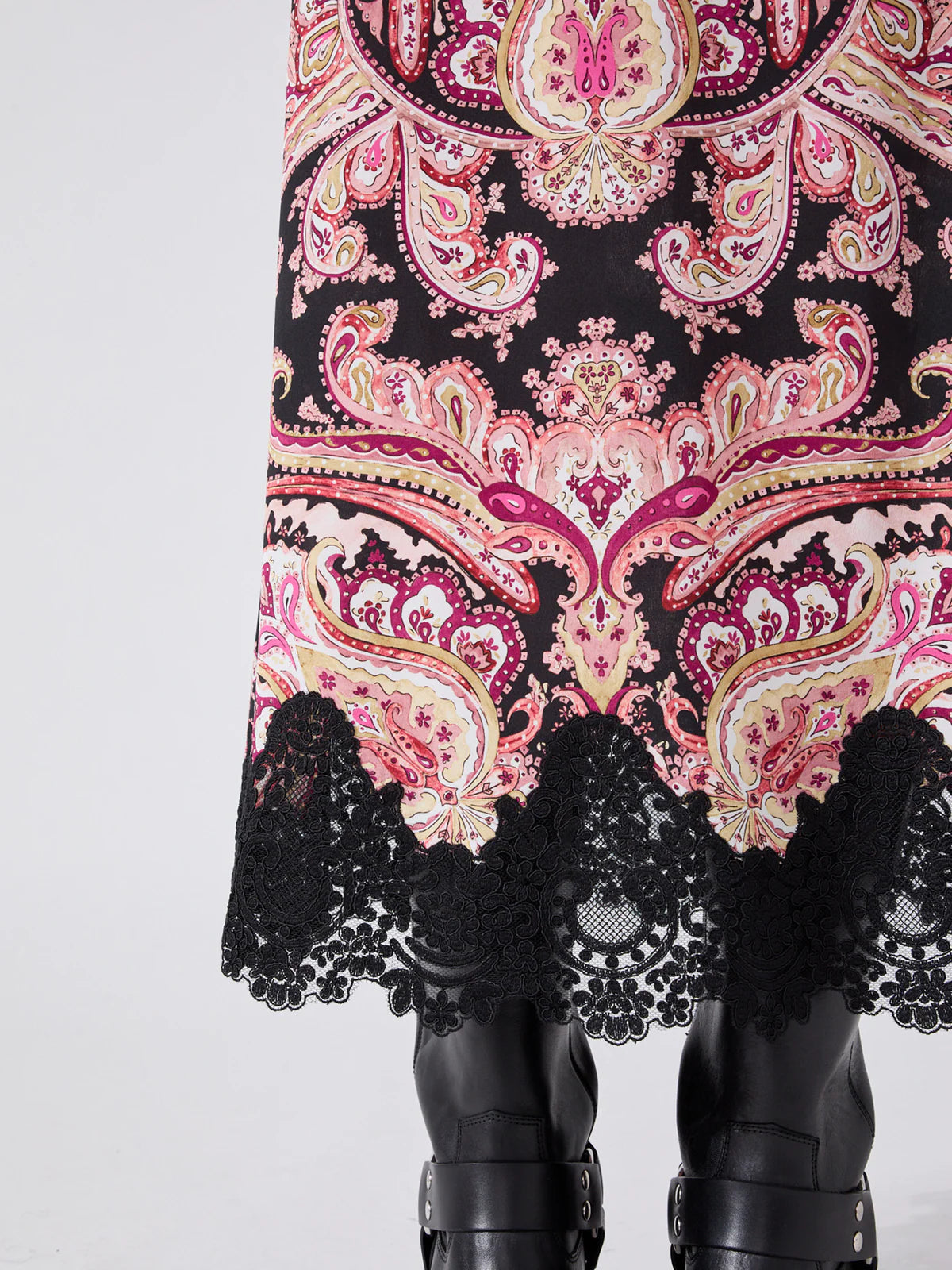 Hayley Menzies Jimi Silk Skirt - Black