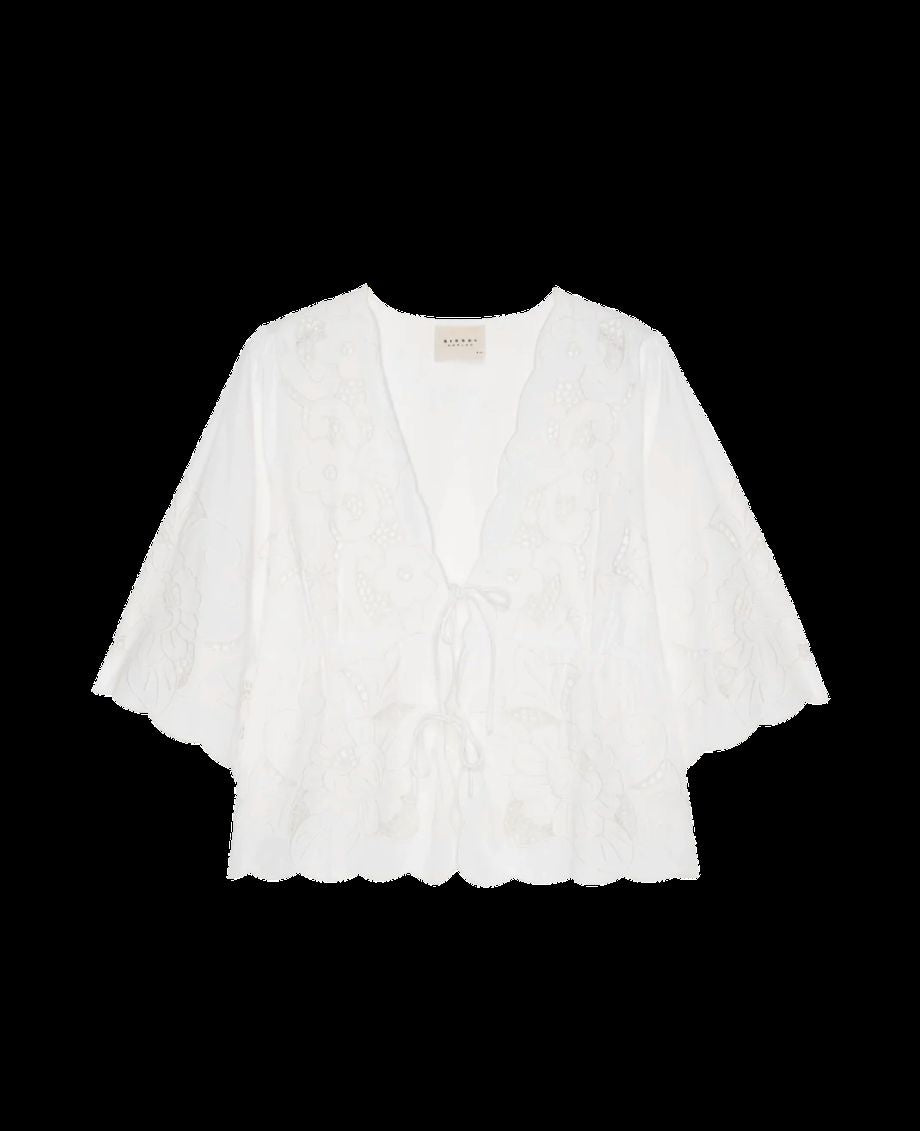 Sissel-Edelbo Adeline Top - White