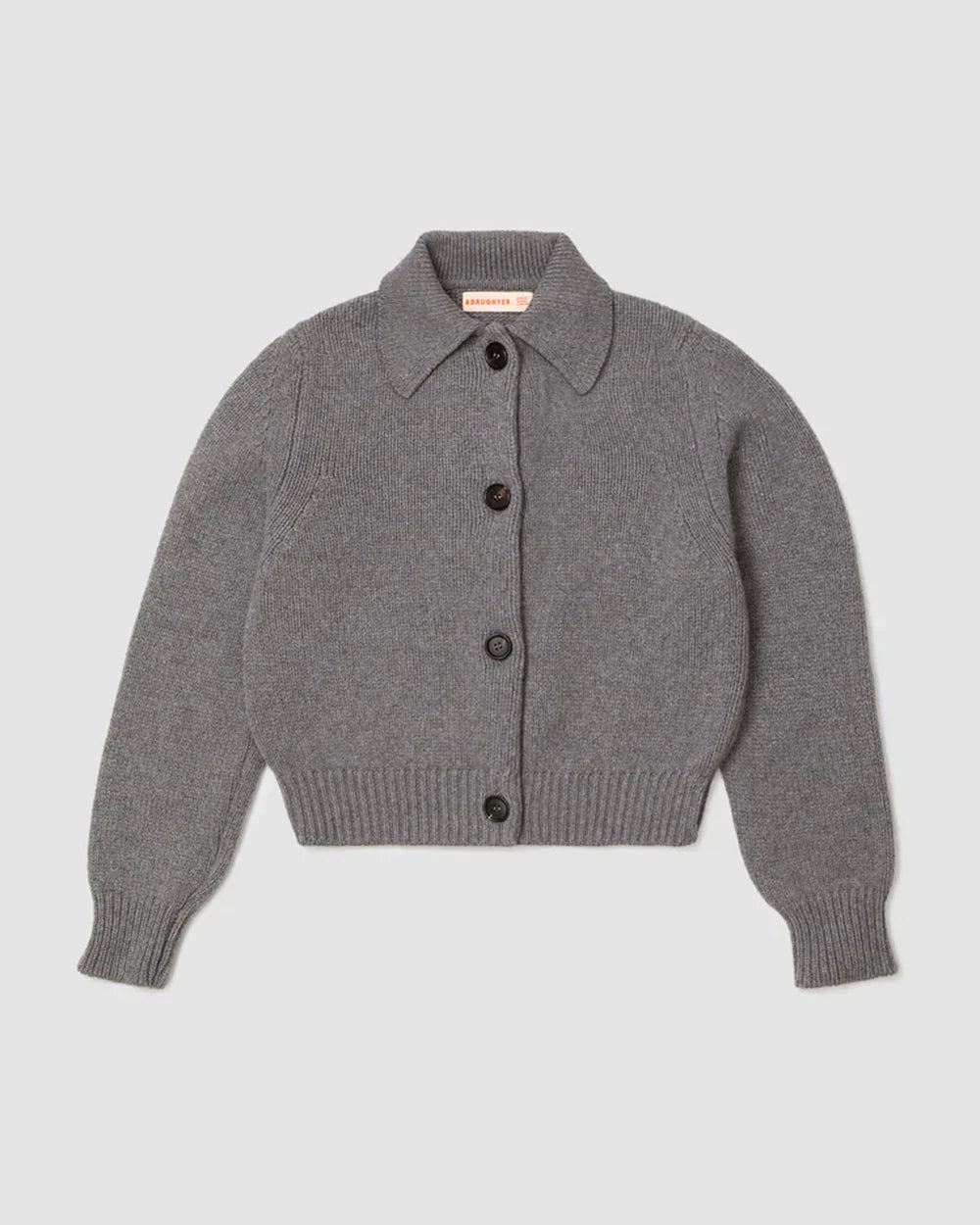 &Daughter Winnie Collared Jacket - Grey