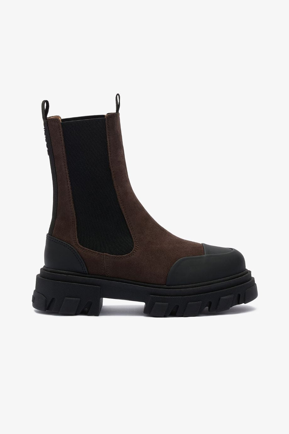Ganni Cleated Low Chelsea Boot - ChicoryCoffee