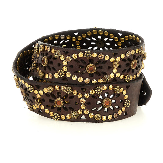 Campomaggi Bella di Notte Belt - Brown