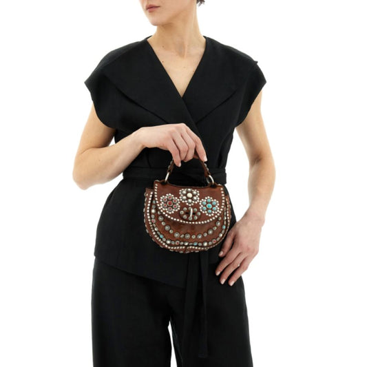 Campomaggi Afrodite Crossbody Bag - Cognac