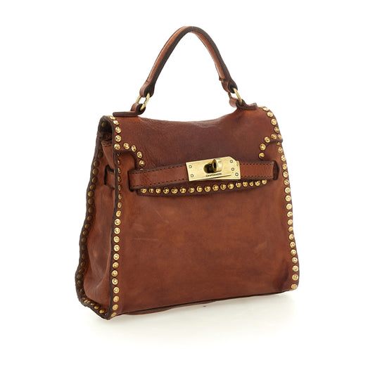 Campomaggi Ginevra Crossbody Bag - Cognac