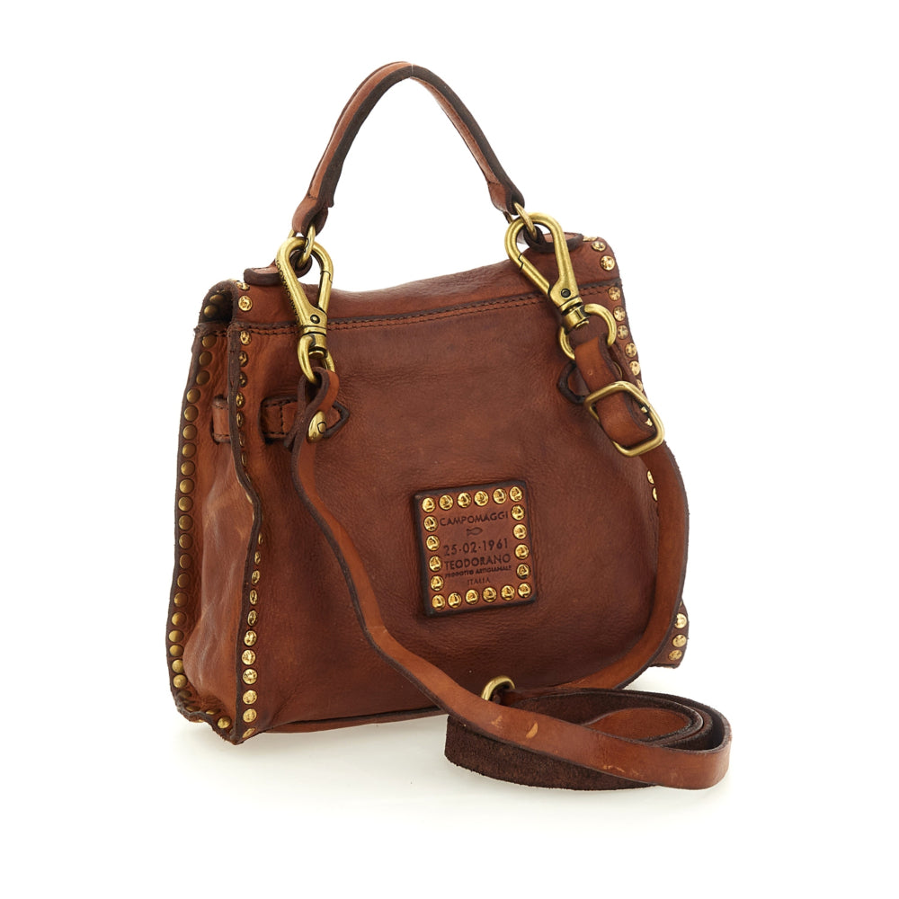 Campomaggi Ginevra Crossbody Bag - Cognac
