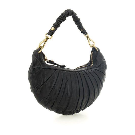 Campomaggi Luna Shoulder Bag - Black