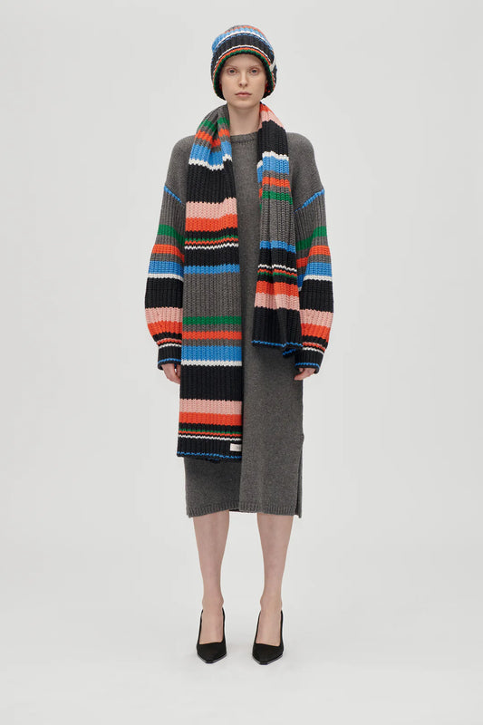 Stine Goya Chunky Stripes Scarf - Multi