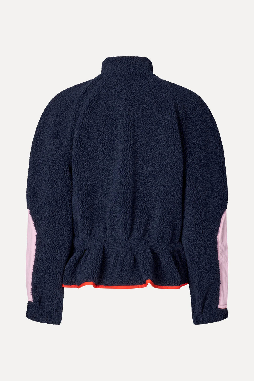 Stine Goya Dropped Shoulder Gathered Jacket - Black Iris