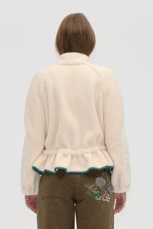 Stine Goya Fleece Jacket - Buttercream