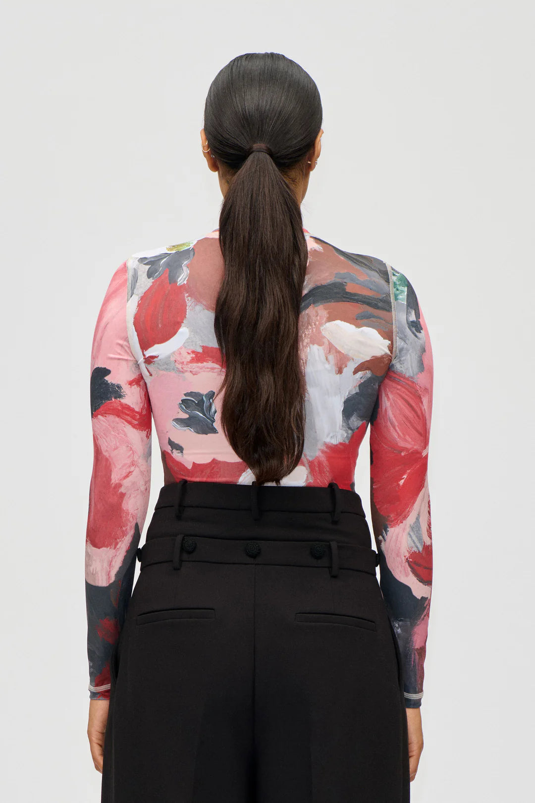 Stine Goya Stretch Jersey Top - My Garden