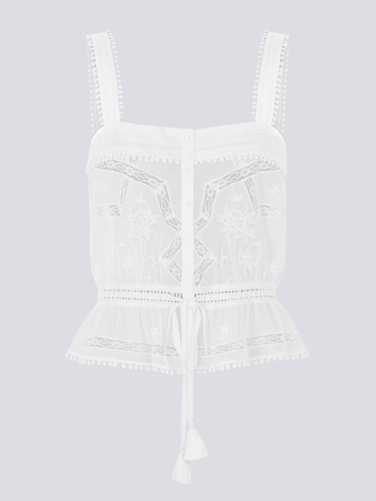 Hayley Menzies Gene Cami - White