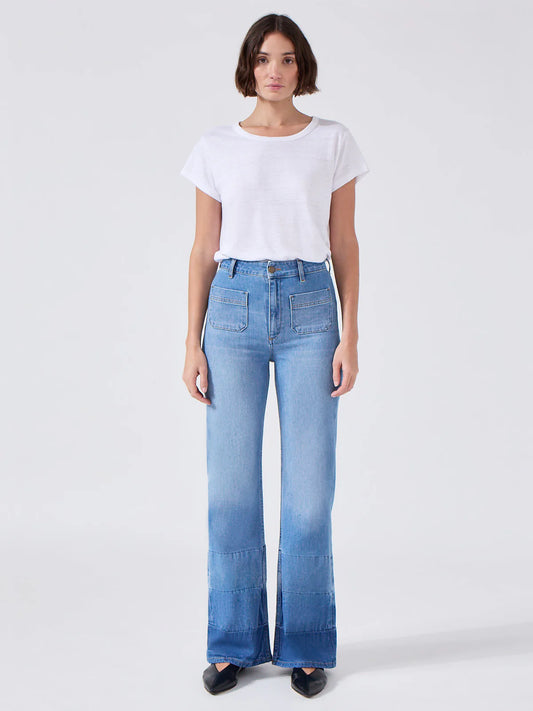 Hayley Menzies Flare Jeans - Ombre