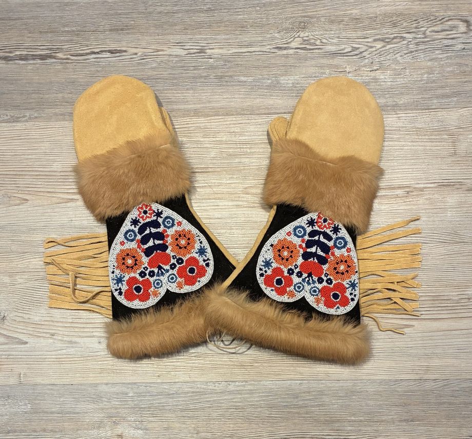 Astis Skoota Long Cuff Mitten - Tan