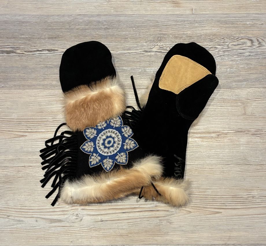 Astis Roosevelt Long Cuff Mitten - Black