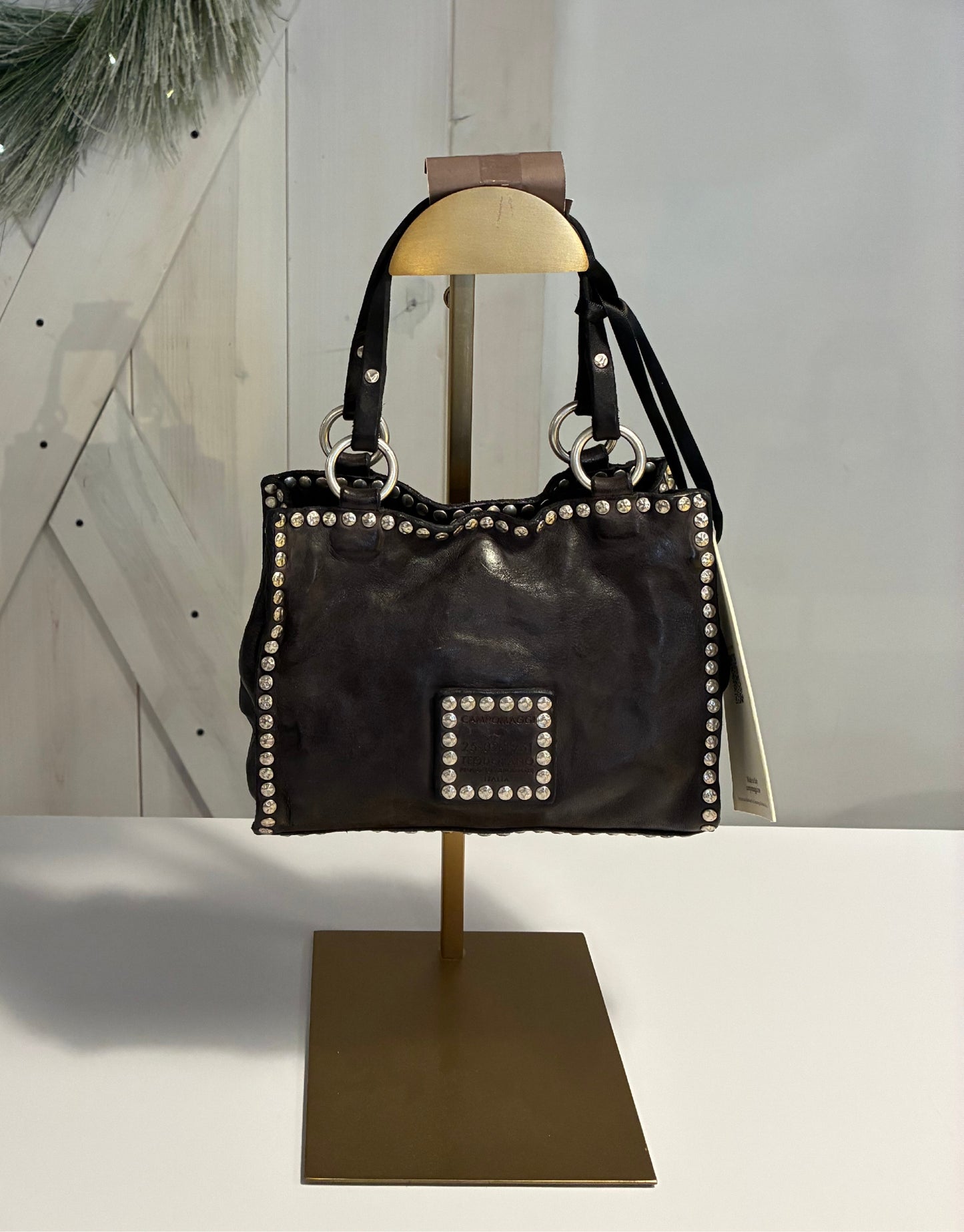 Campomaggi Dafne Crossbody Bag - Grey