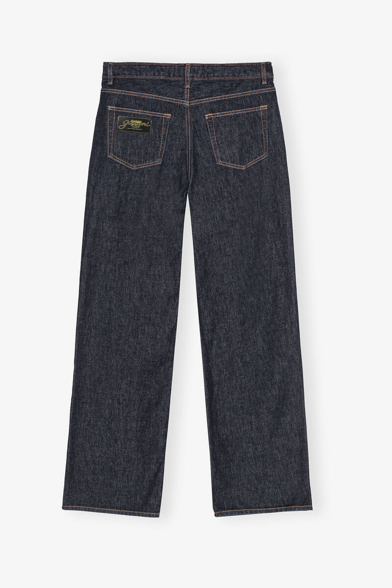 Ganni Rinse Denim Jeans - Blue