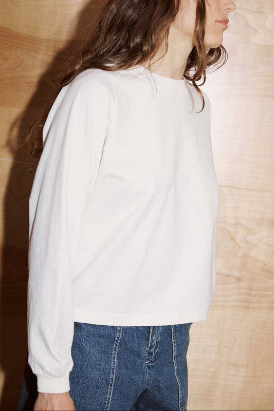 Sunray Mahuna Long Sleeve T-Shirt - Off-White