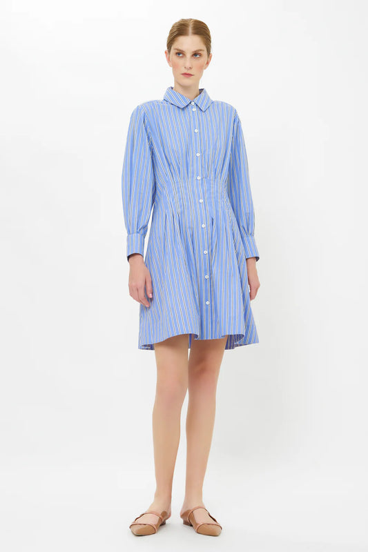 Oliphant Elizabeth Dress - Merrill Blue