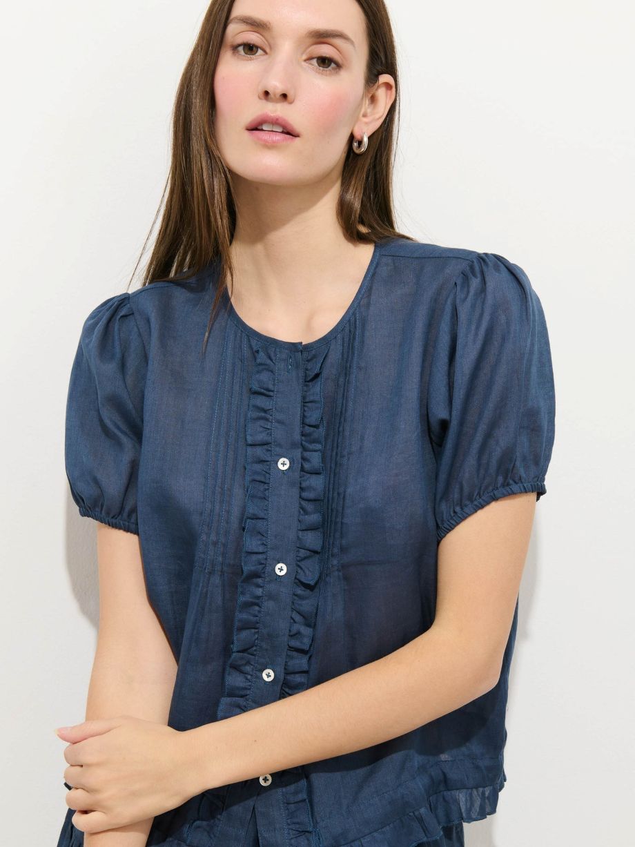 Alex Mill Brittany Top - Navy