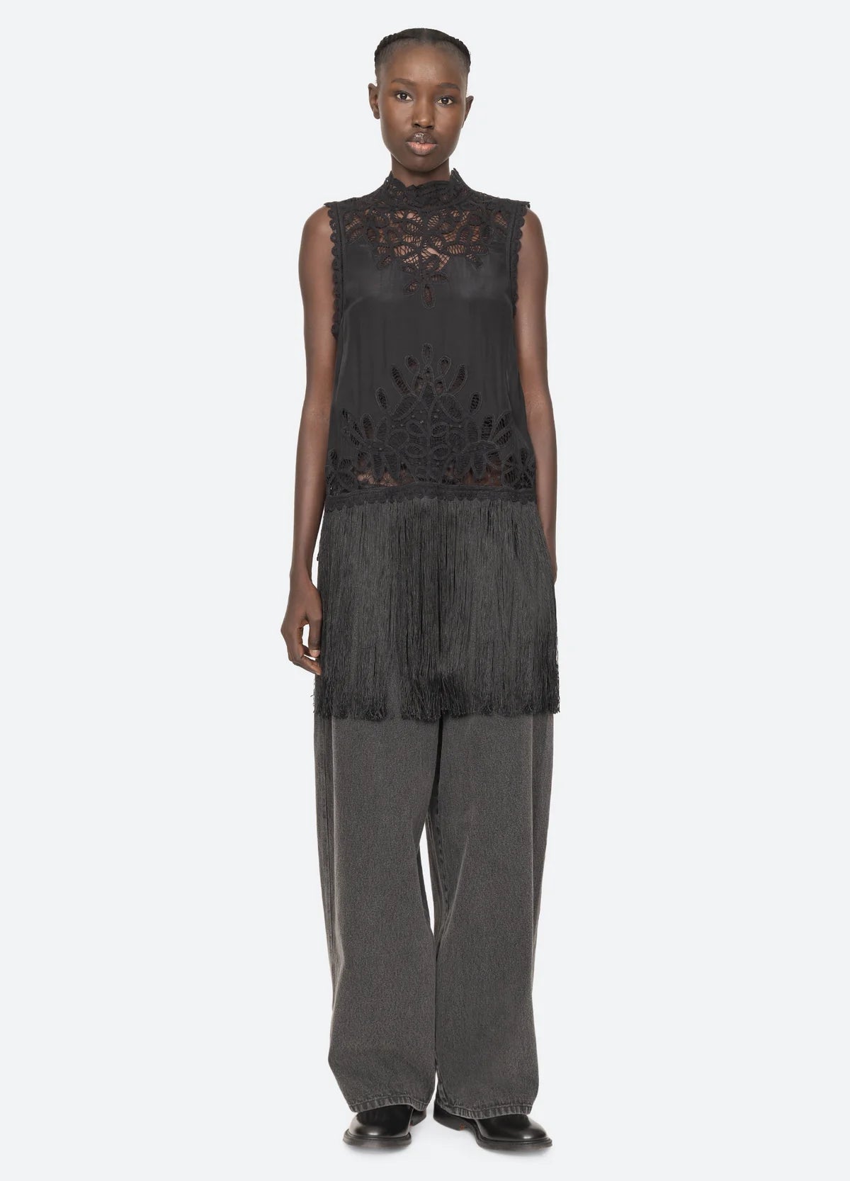 Sea-NY Adelina Top - Black