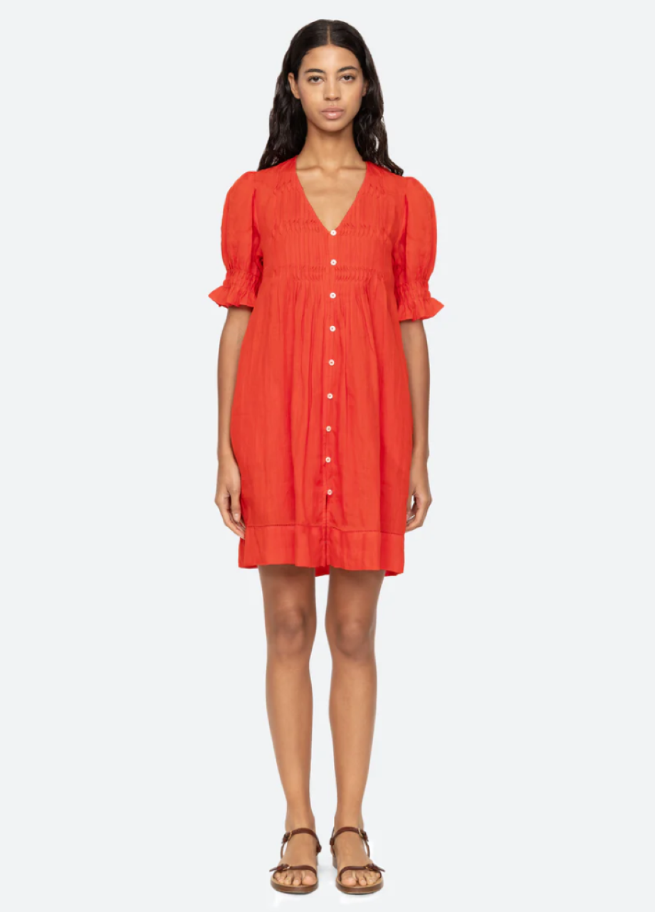 Sea-NY Zora Tunic - Chili