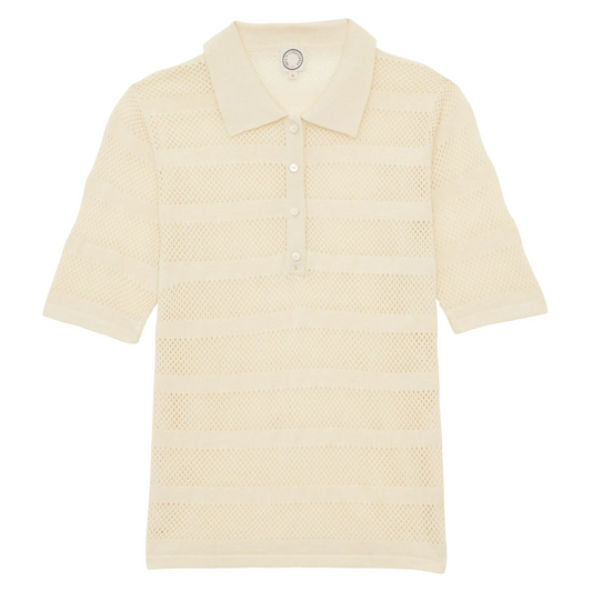 Ines de la Fressange Simon Linen Top - Ecru