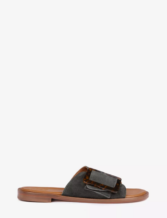 Penelope Chilvers Biarritz Slide - Khaki