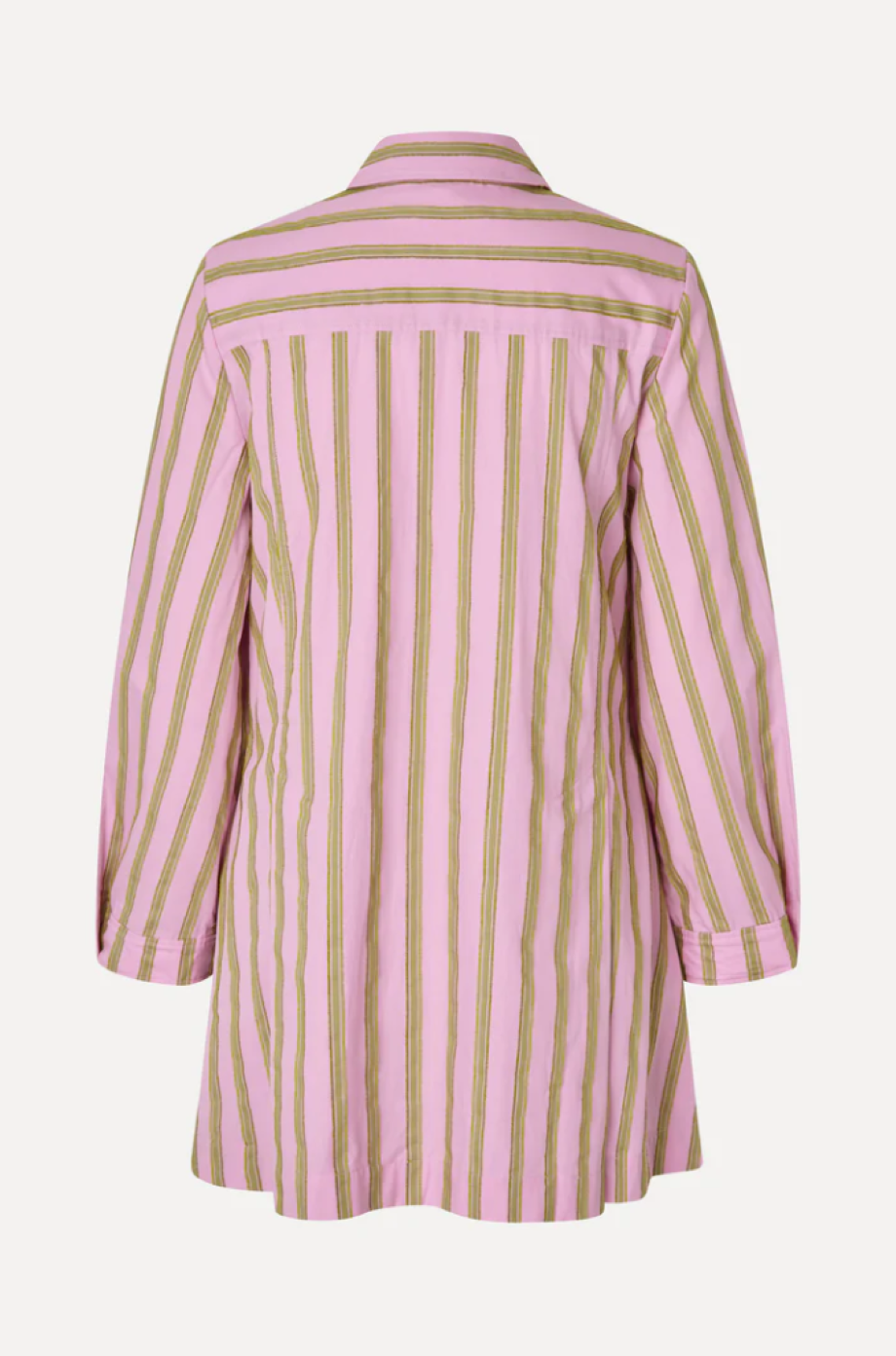 Stine Goya Tuck Sleeve Tunic Dress - Wallpaper Stripe