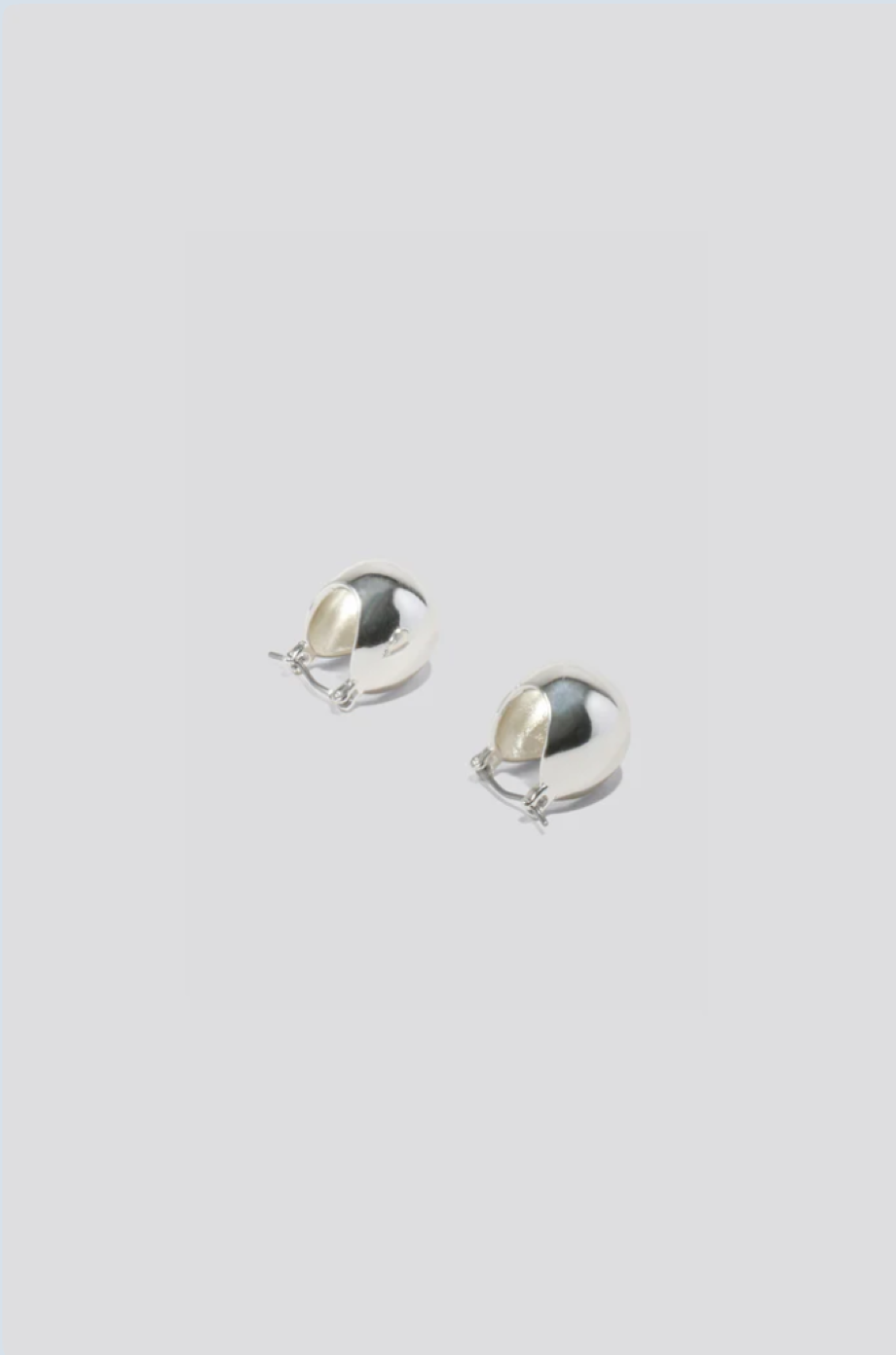 Rachel Comey Baby Keel Hoop - Silver