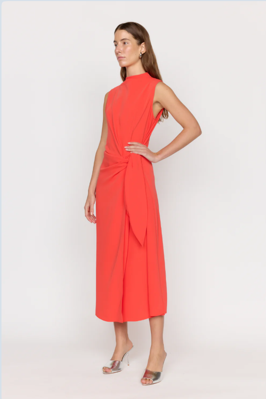 Christy Lynn Kona Dress - Papaya