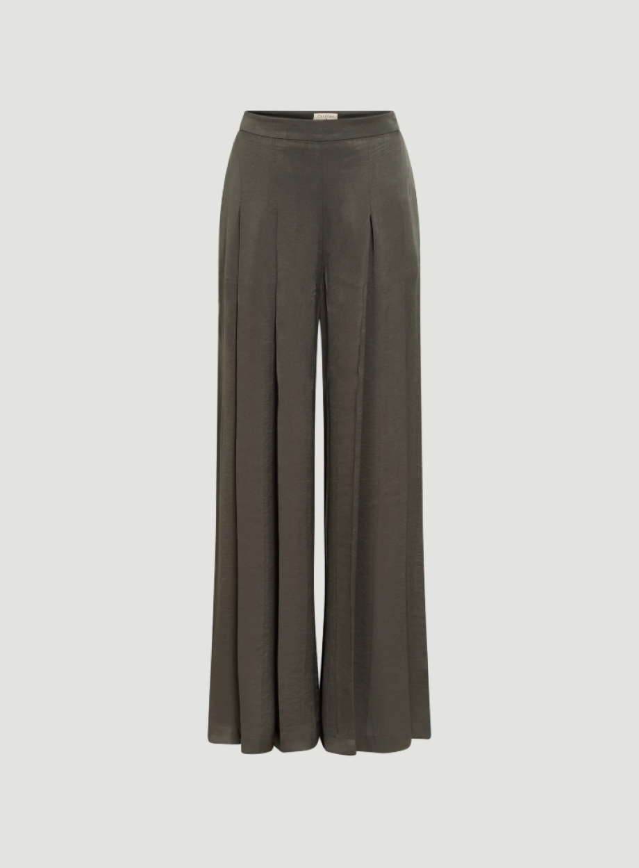 Cotélac Wide & Flowing Pants - Carbone