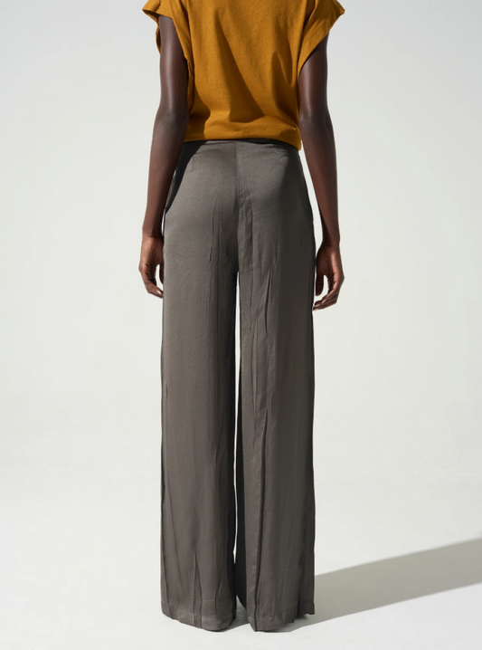Cotélac Wide & Flowing Pants - Carbone
