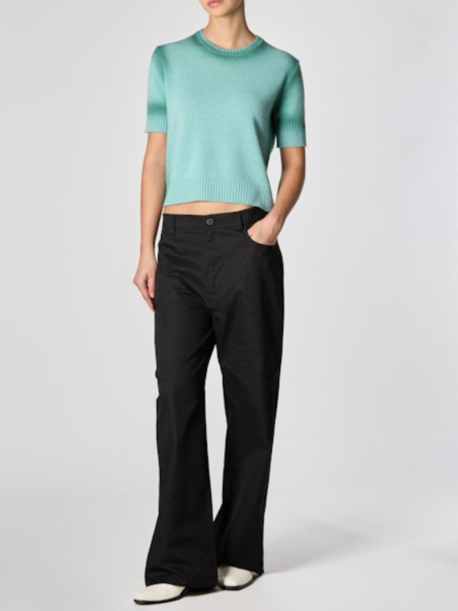 Roberto Collina Cashmere T-Shirt - Aqua Verde