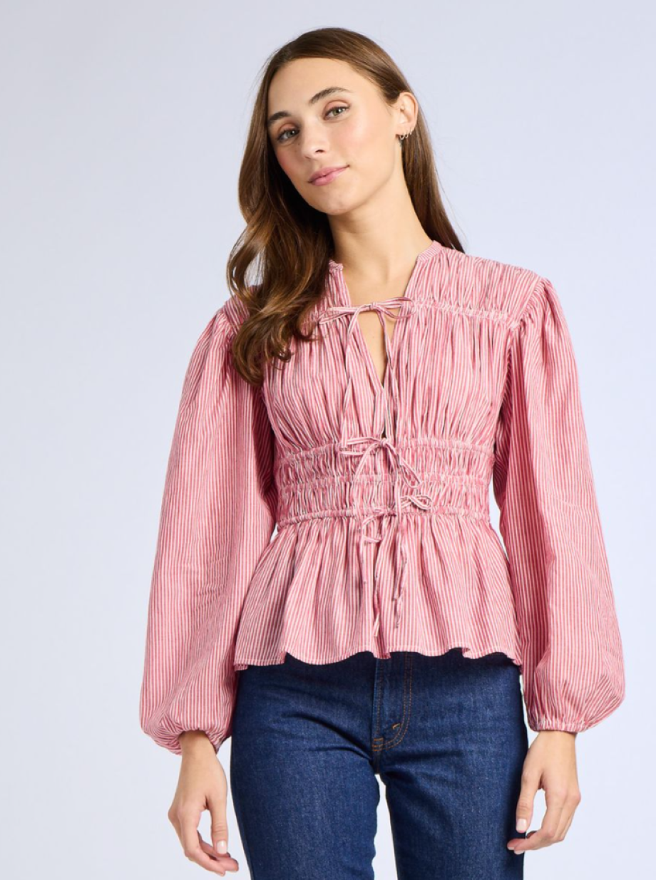 Mille Ella Top - Tango Stripe